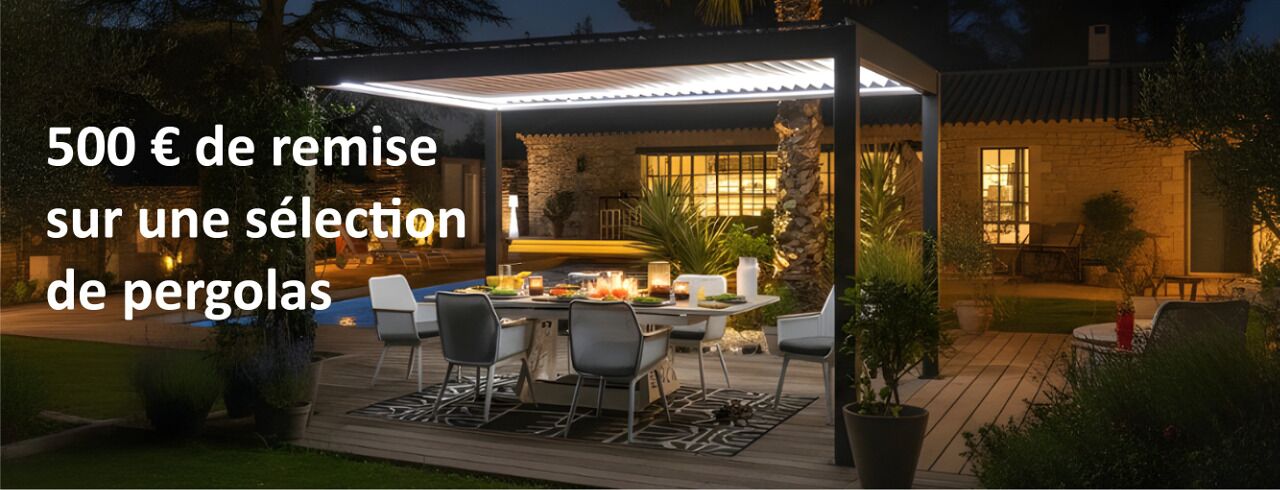Opération pose pergolas