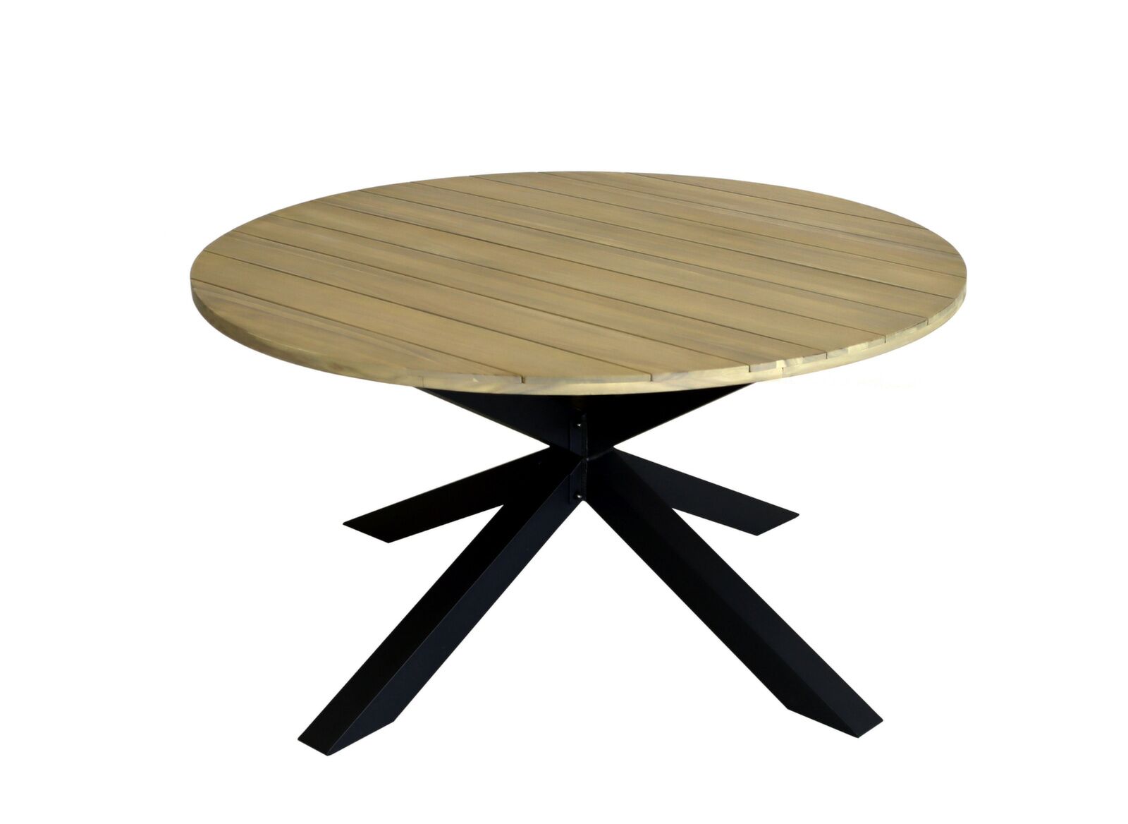 Table ronde Oriane 140 cm, plateau acacia FSC®