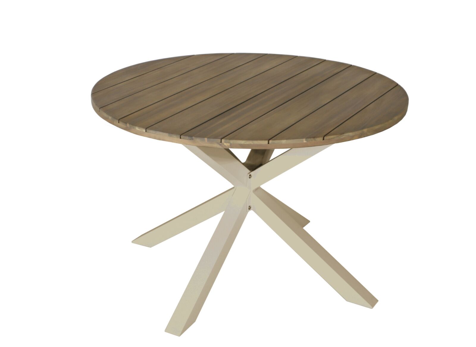 Table ronde Oriane 140 cm, plateau acacia FSC®
