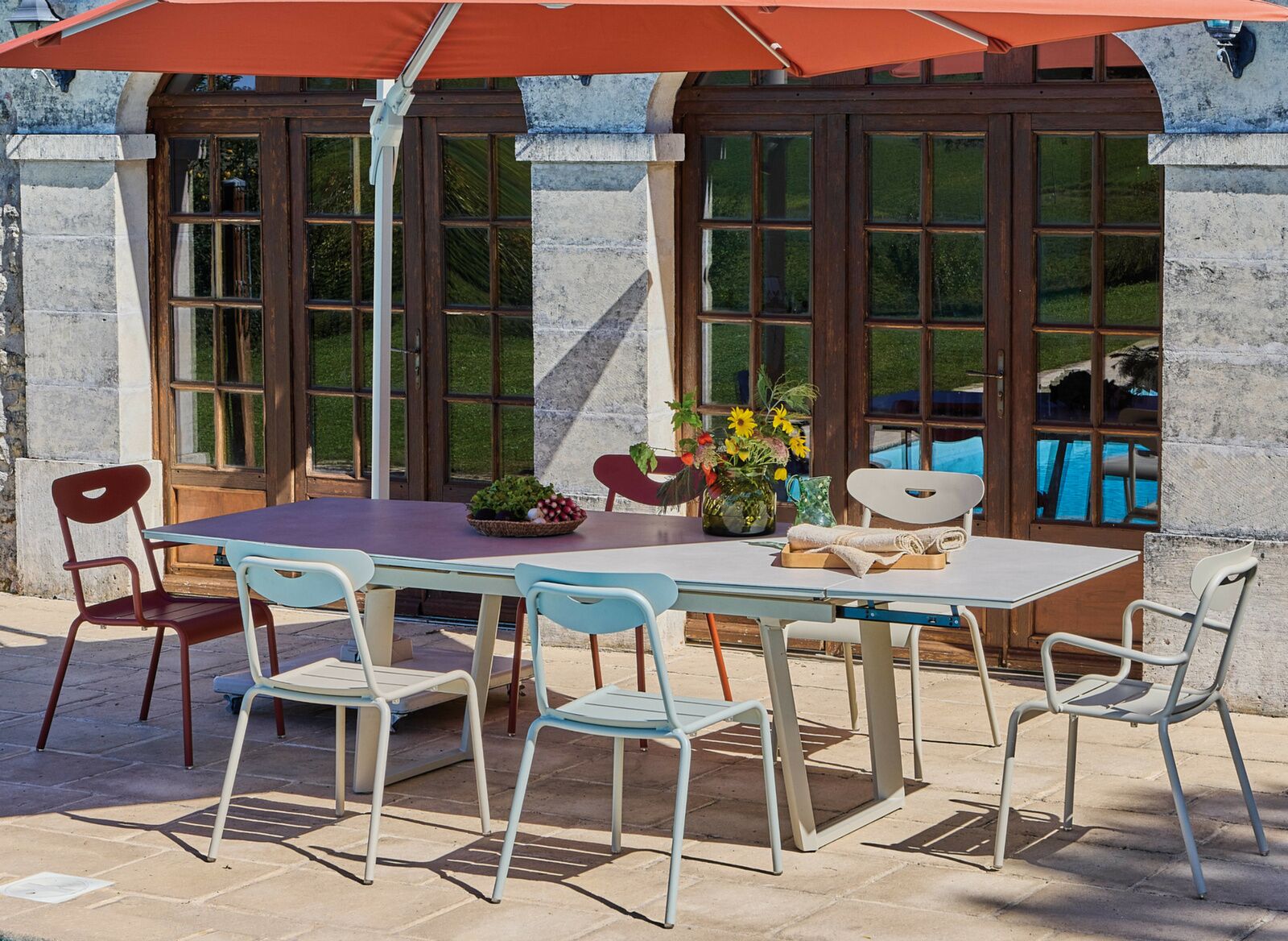 Fauteuil empilable Smiley