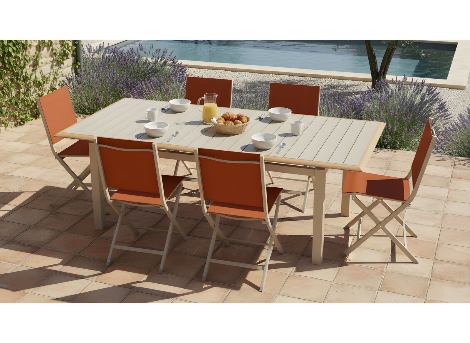 Table Palma 187/247 cm