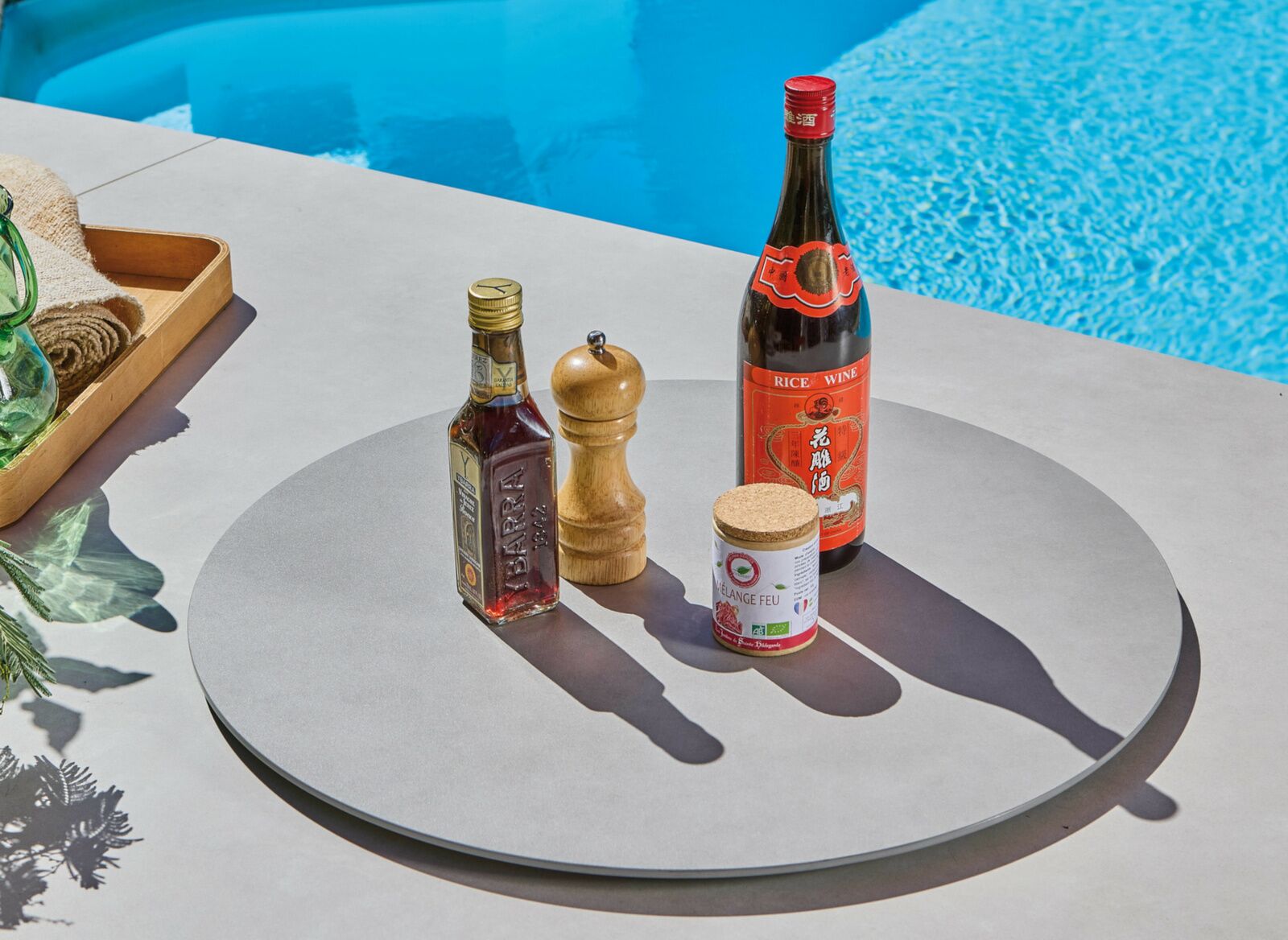 Plateau céramique tournant ø40 cm