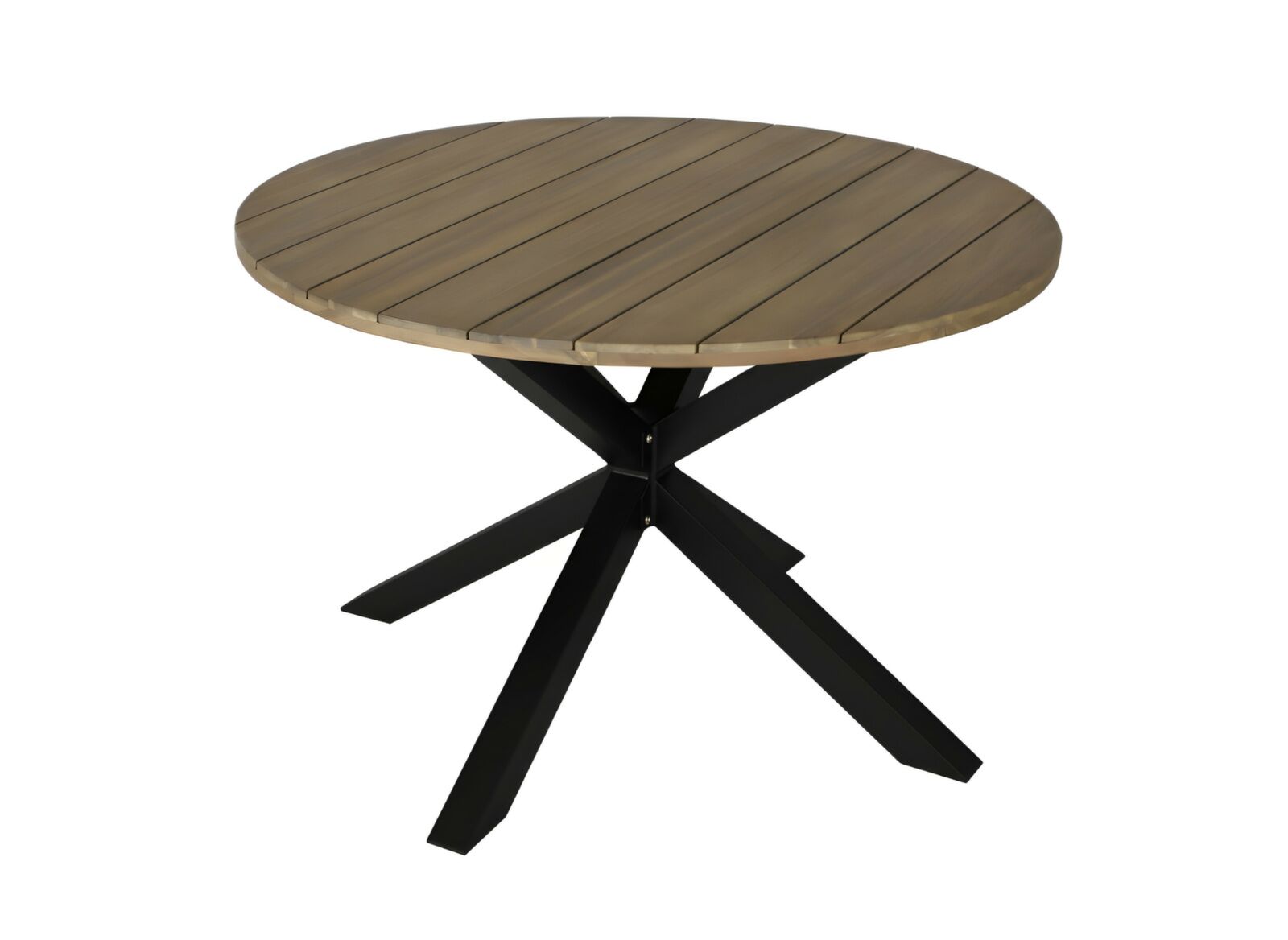 Table Oriane ø 112 cm, plateau acacia FSC®