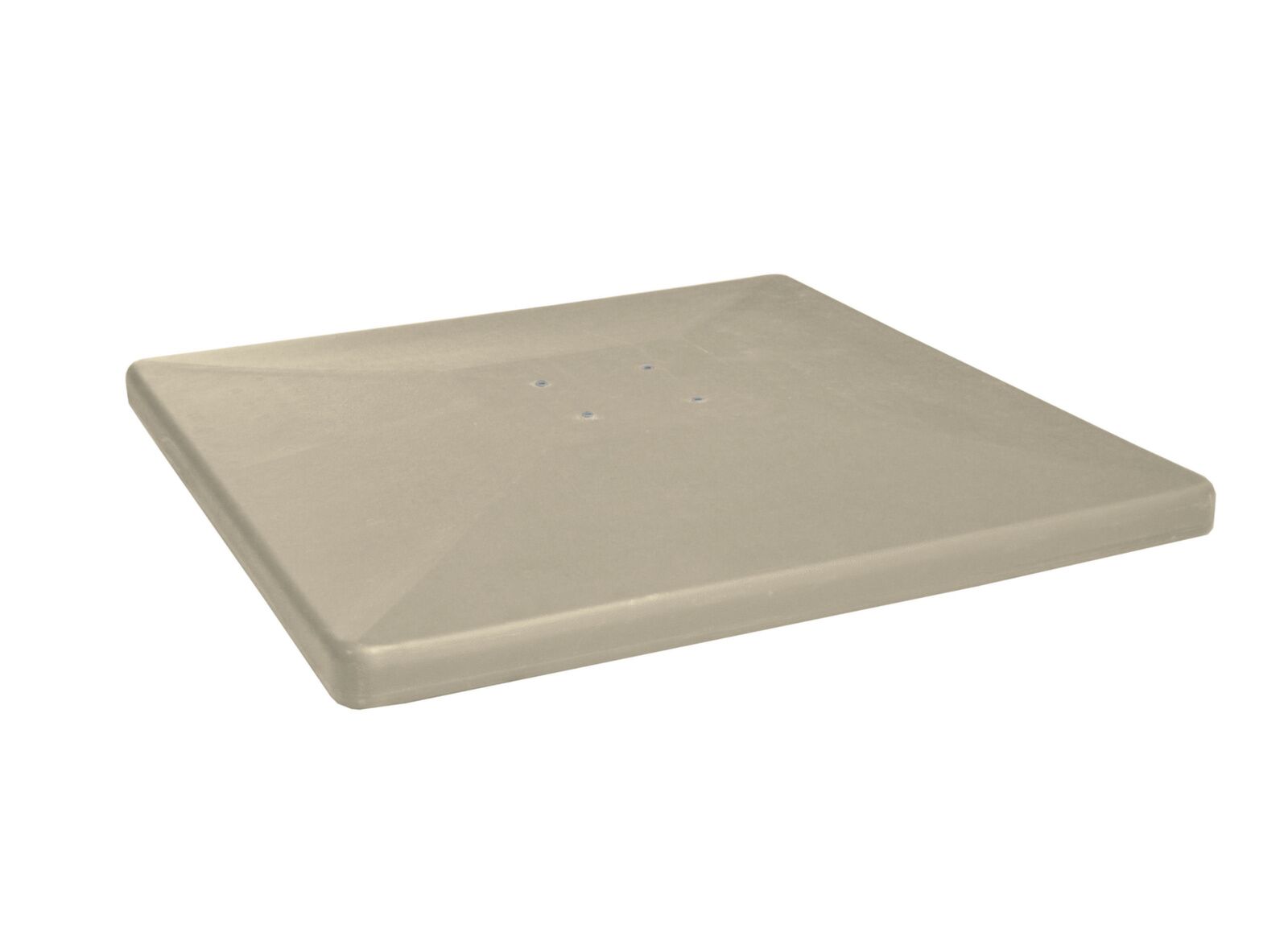 Pied béton 90 kg coloris crème