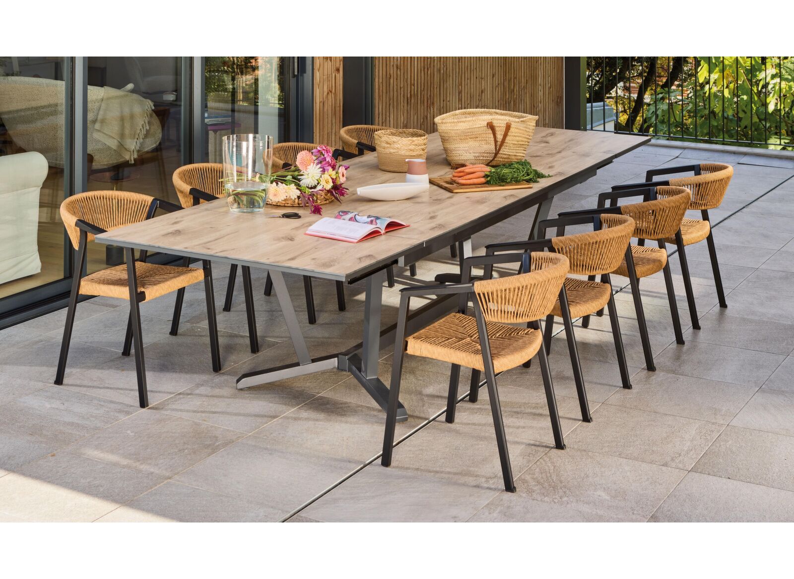 Fauteuil empilable Gabriel