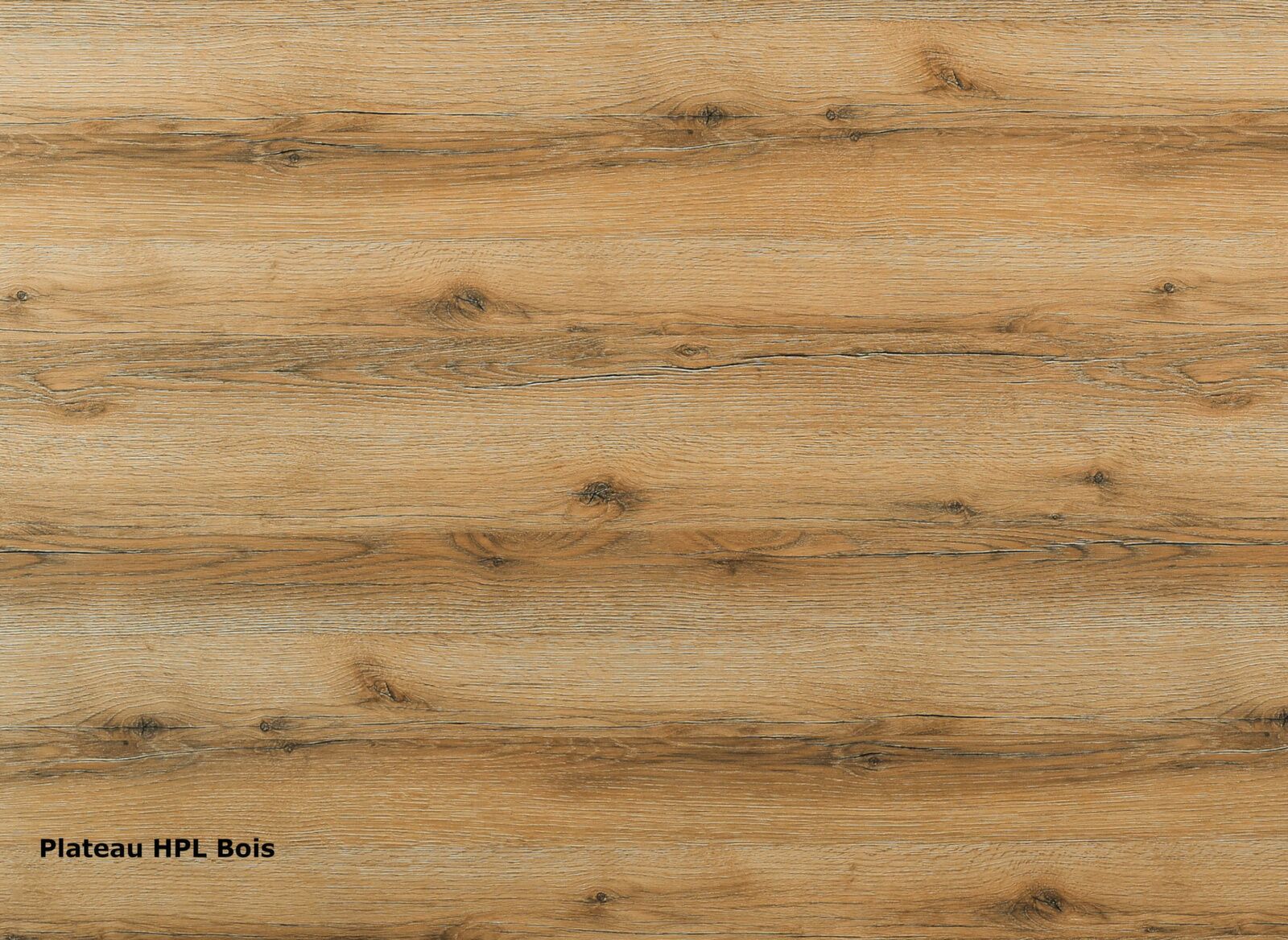 Table Galléo 180/230/280 cm, plateau HPL