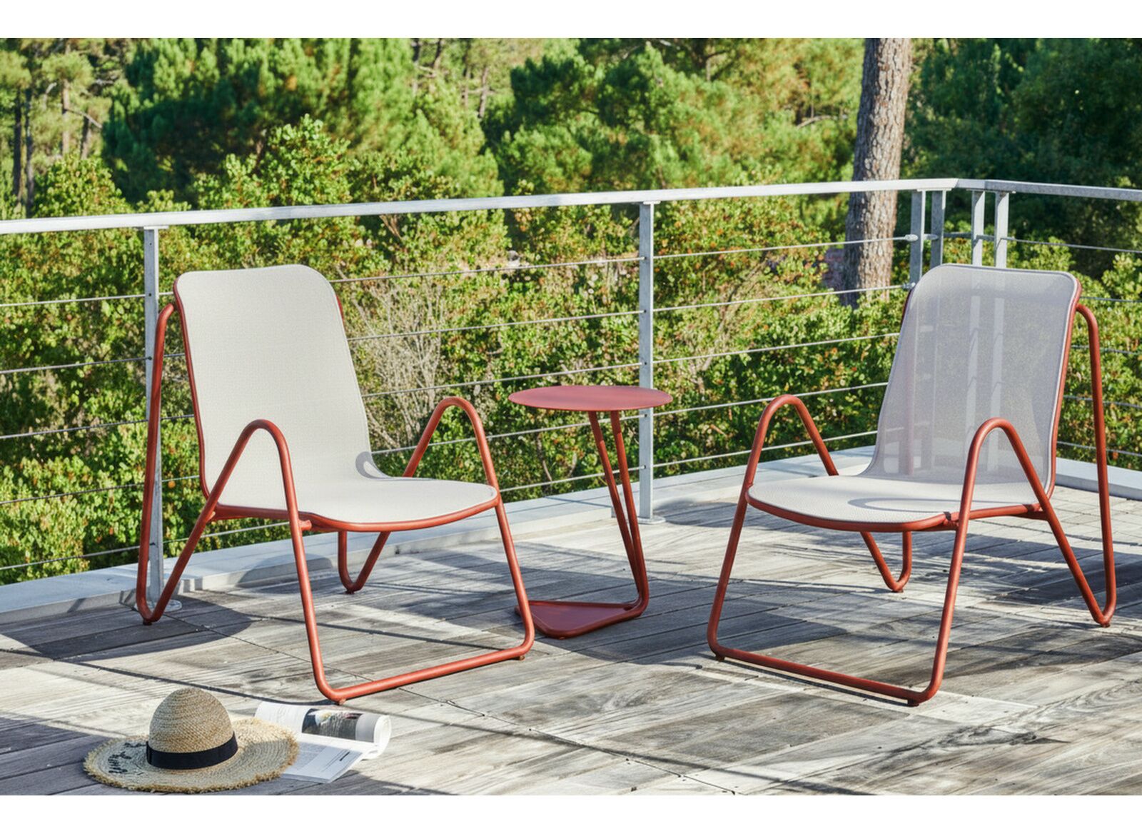 Table basse ronde Eze