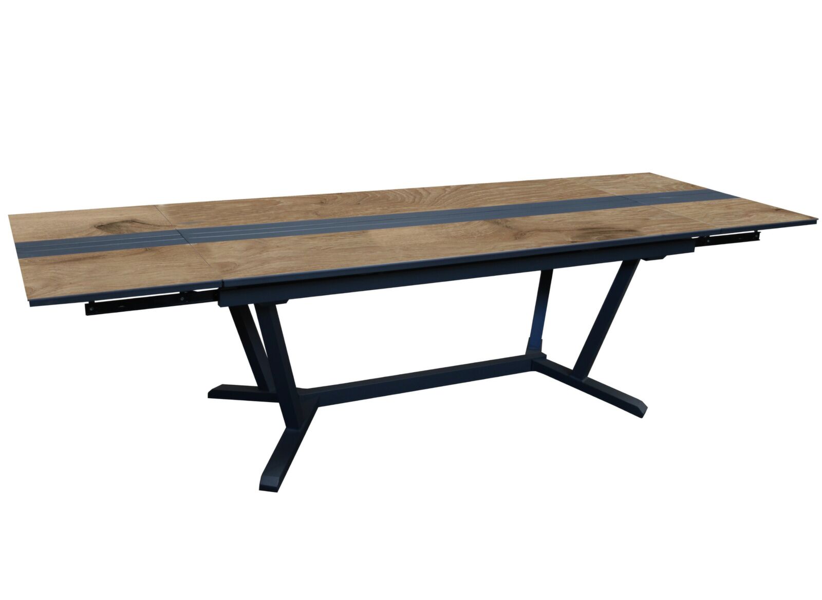 Table Galléo 180/230/280 cm, plateau HPL
