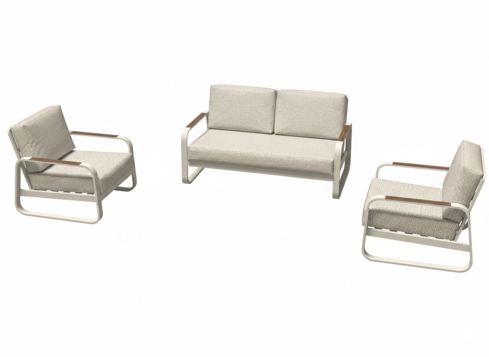 Ensemble détente Colibri (2 fauteuils + canapé 2 places)