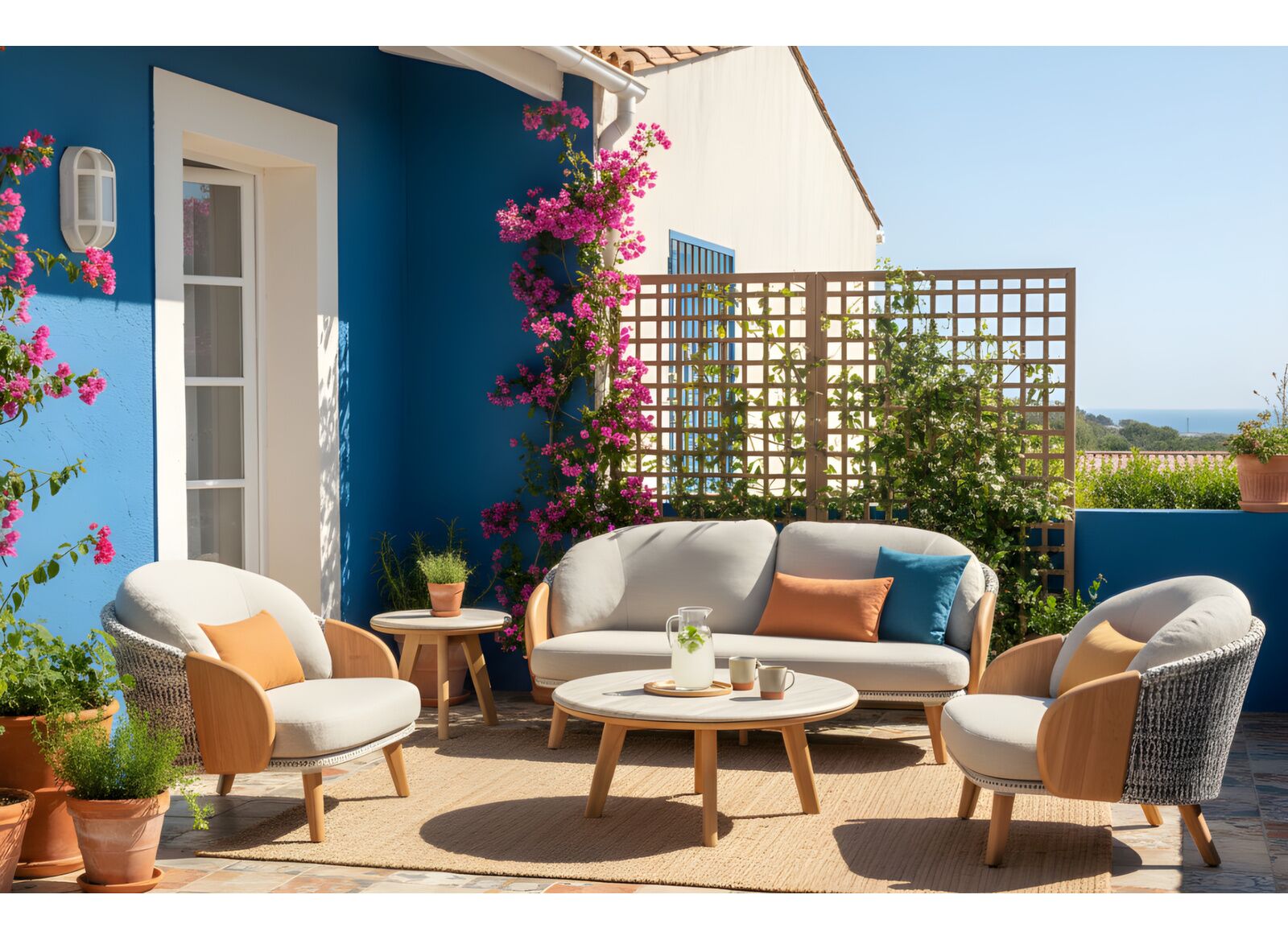 Fauteuil lounge Ibiscus