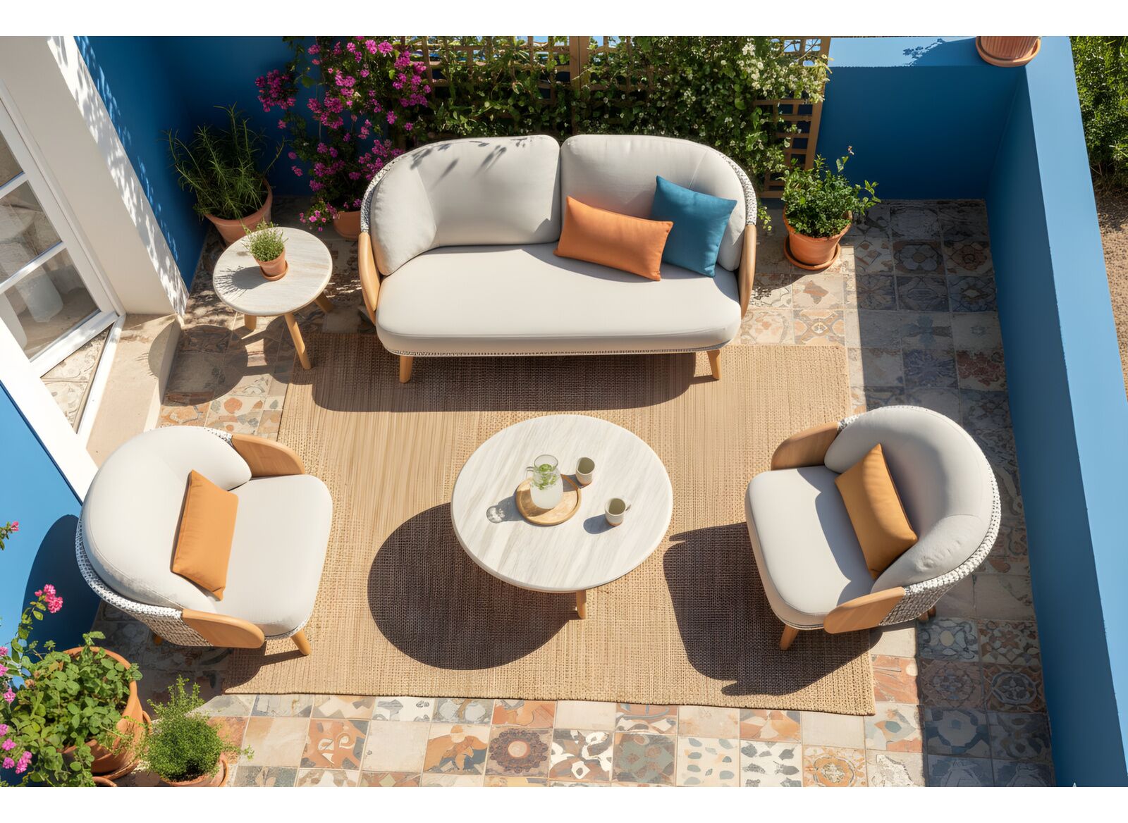 Fauteuil lounge Ibiscus