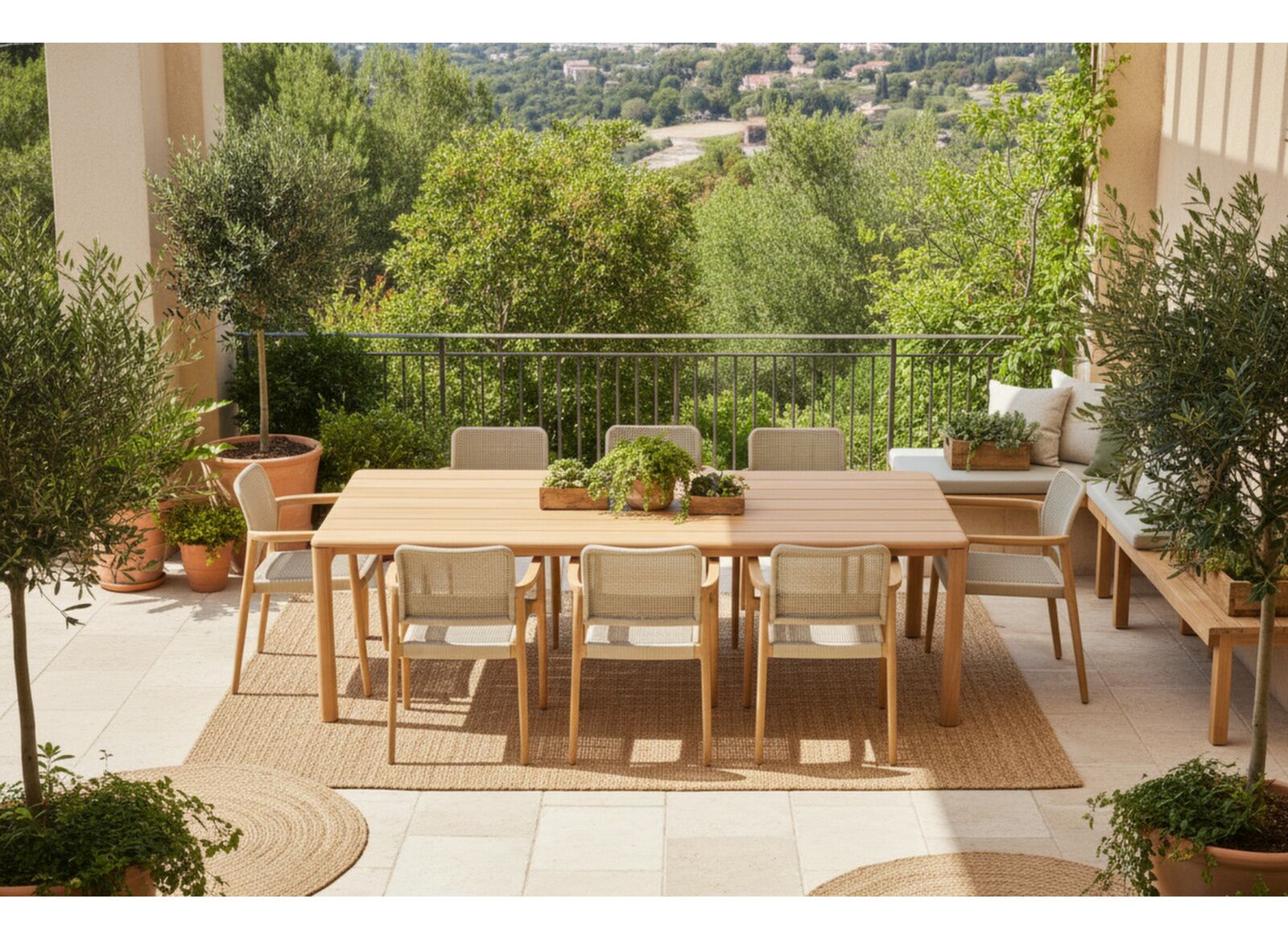 Table rectangulaire Ecrins 300 cm