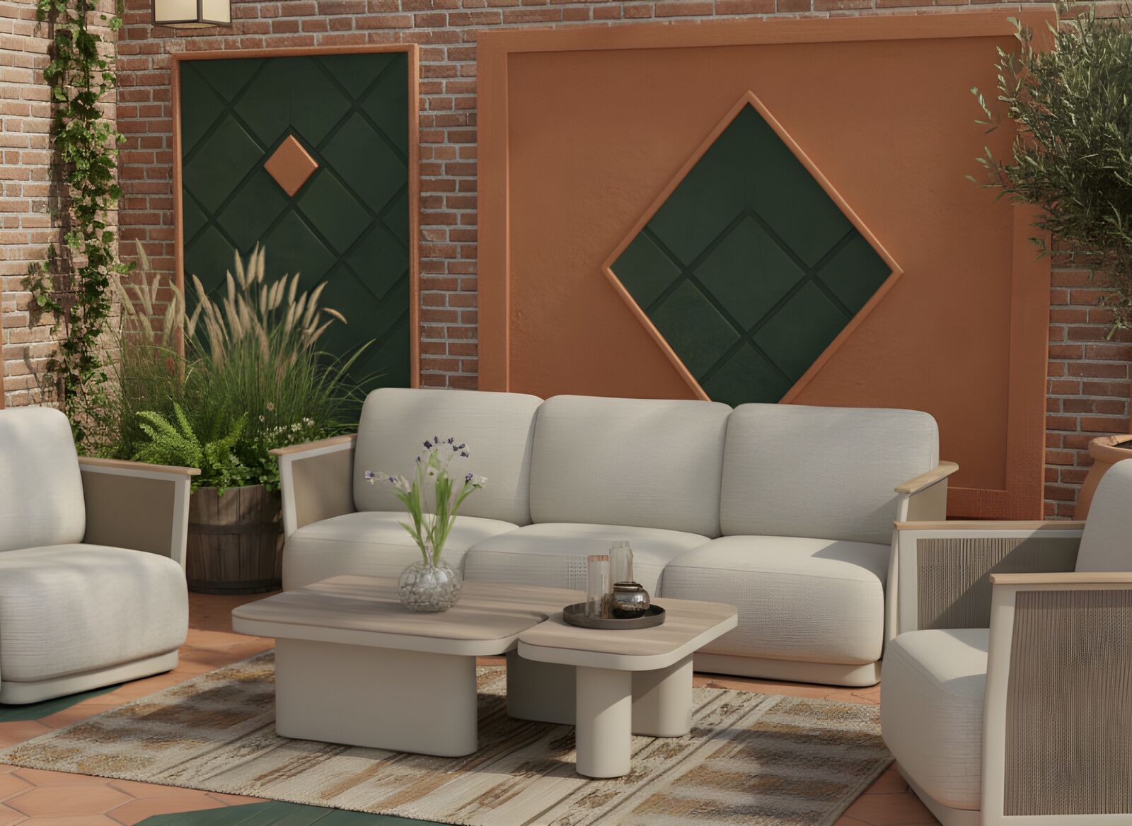 Ensemble détente Médaillon (set complet)