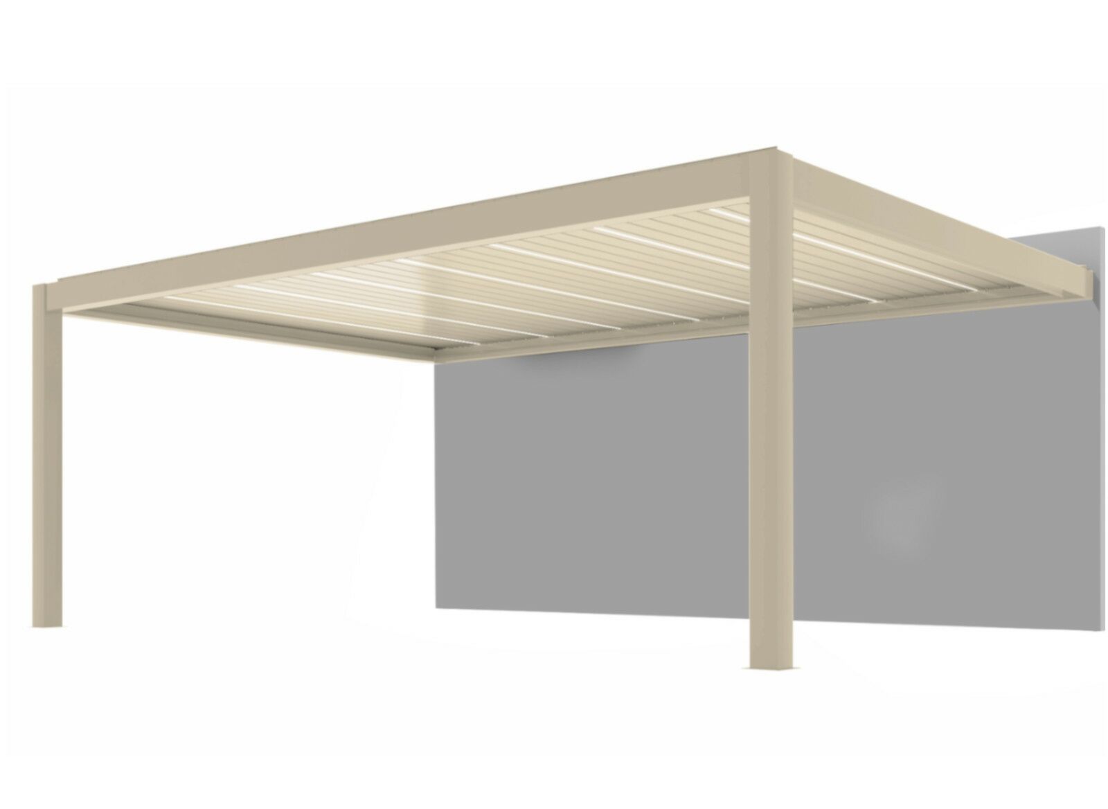 Pergola adossée Summer 6x4 motorisée