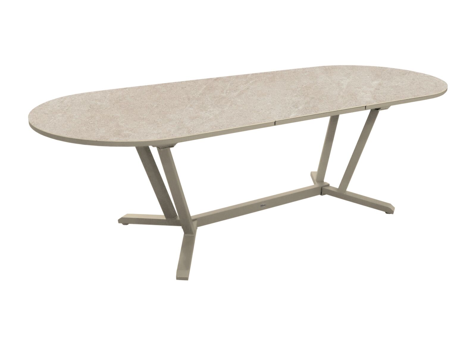 Table Ovale Vita 200/260 cm, plateau HPL