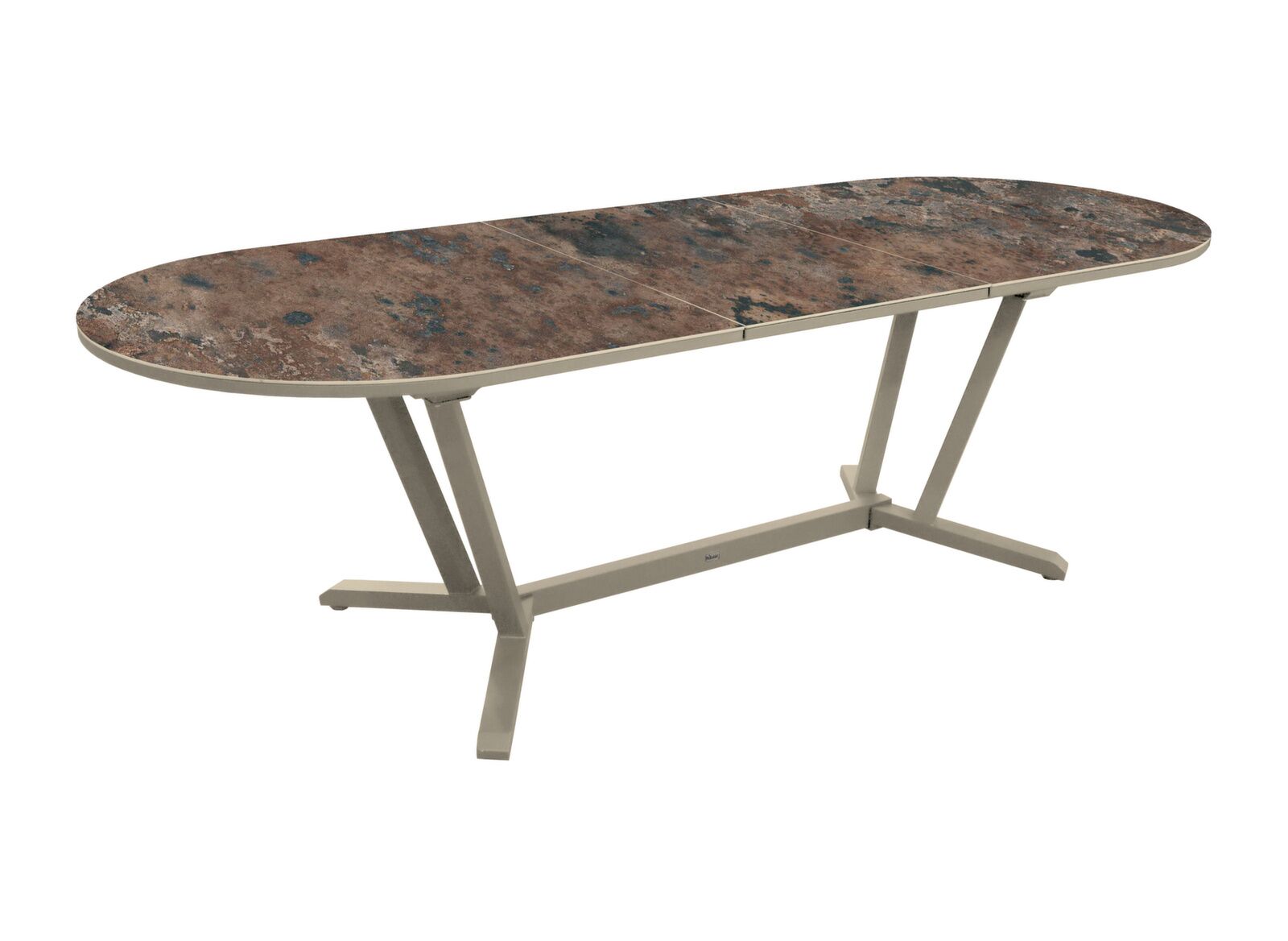 Table Ovale Vita 200/260 cm, plateau HPL