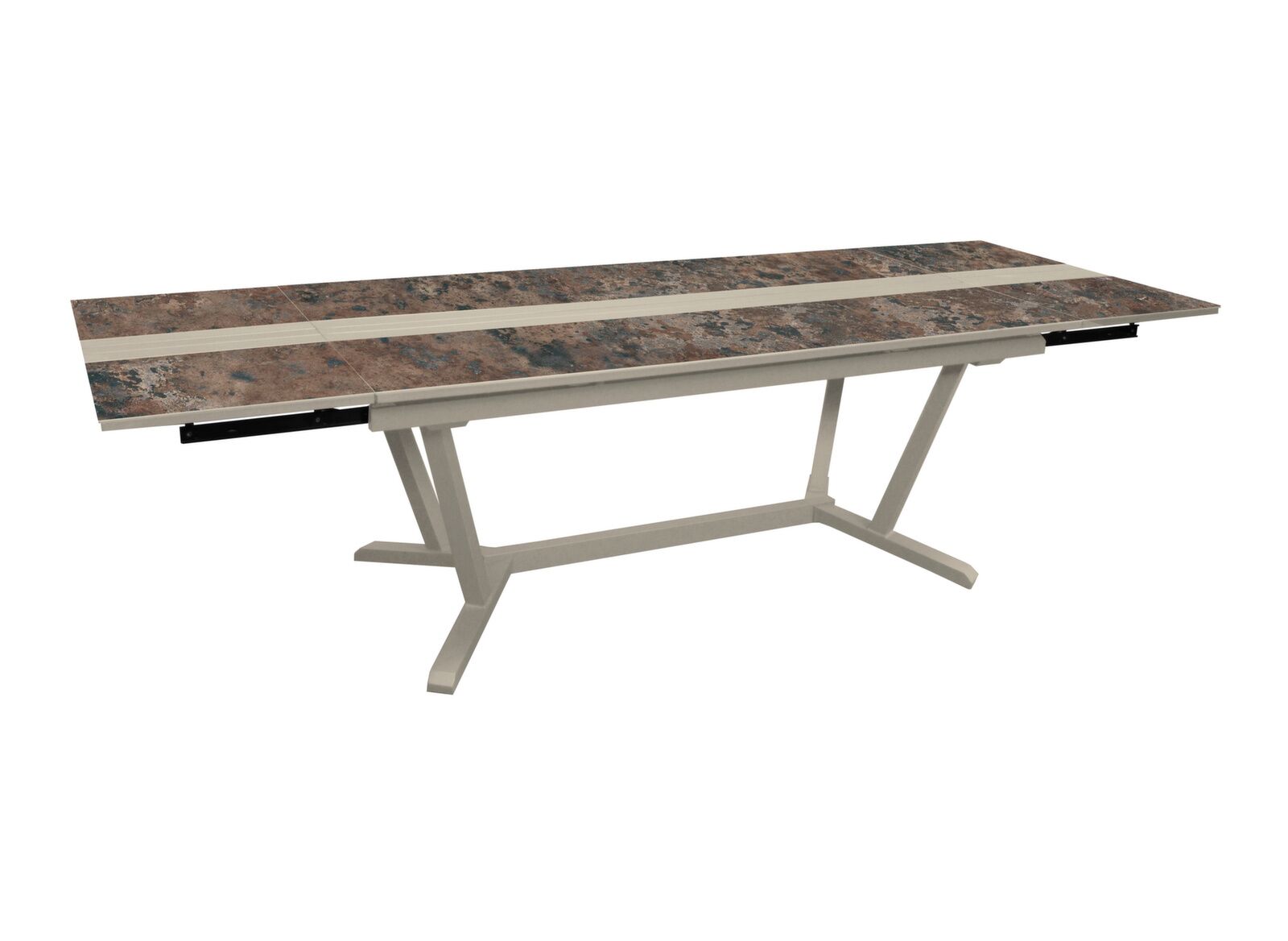 Table Galléo 150/200/250 cm, plateau HPL