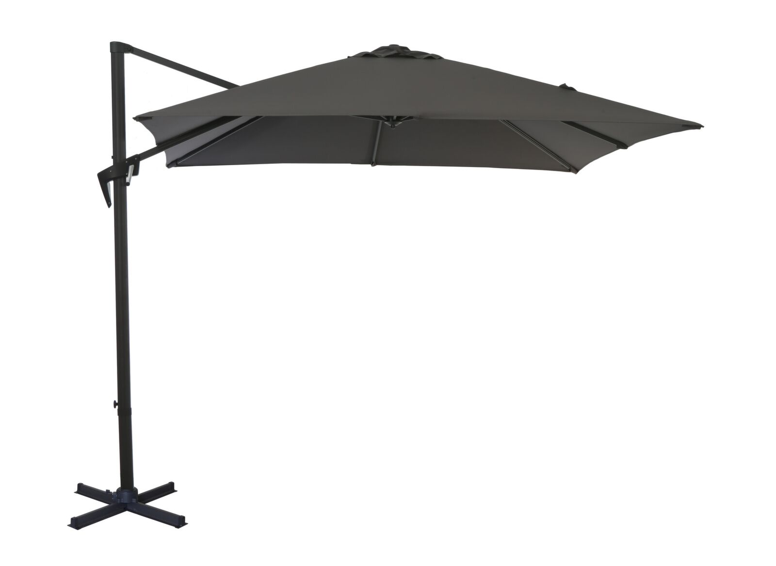Parasol déporté Roma 2.5 x 2.5 m