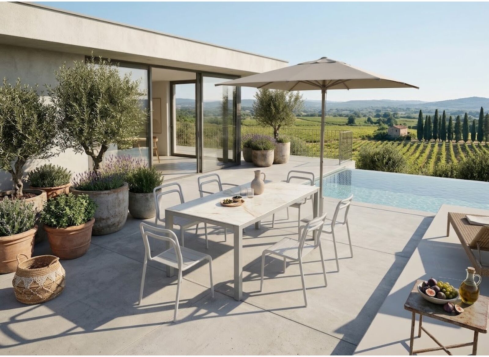 Chaise empilable Eos