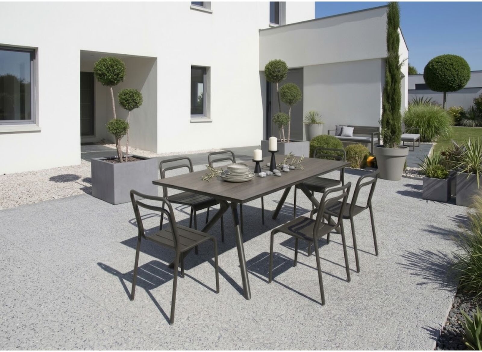 Chaise empilable Eos