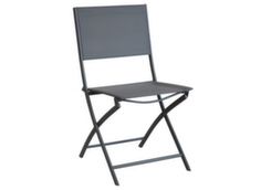 Chaise de jardin Pliante Dream grise - Proloisirs