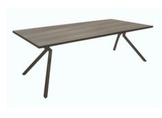 Table fixe pied tulipe alulinium et plateau trespa® robuste - Océo
