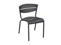 Chaise empilable design tout aluminium - Océo