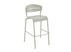 Chaise de bar design tout aluminium - Océo
