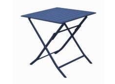 Guéridon carré pliant pour petits espaces et balconnet - Alizé