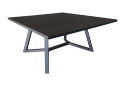 Table fixe pour intérieur extérieur plateau céramique - Océo