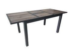 Table de jardin extensible Genes 160/220 cm, plateau SPC - Proloisirs