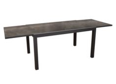 Table rectangle extensible Lisa 160/260 cm, plateau céramique Kedra® - Proloisirs