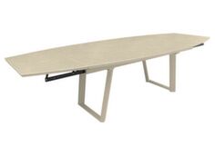 Table Manta 180/230/280 cm, plateau céramique