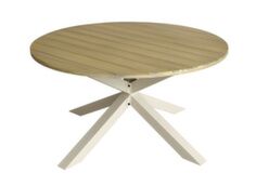 Table ronde Oriane 140 cm, plateau acacia FSC®