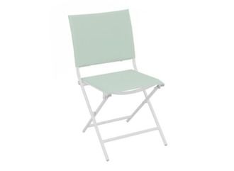 Chaise globe pliante aluminium et toile tendue - Proloisirs