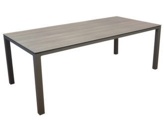 Table rectangle fixe plateau facile d'entretien - Proloisirs