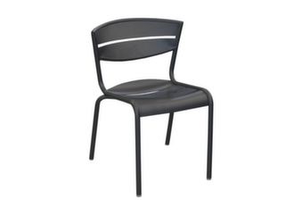 Chaise empilable design tout aluminium - Océo