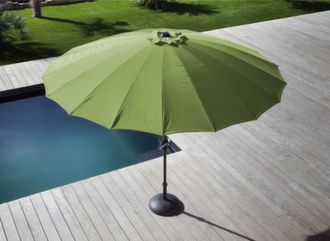Parasol mat droit toile ronde - Alizé