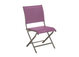 Chaise pliante aluminium et toile TPEP - Océo