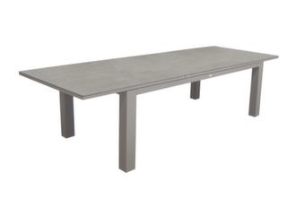 Table rectangle allonge centrale papillon