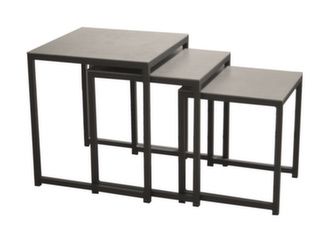 Lot de tables basses encastrables pour terrasse ou salon - Proloisirs