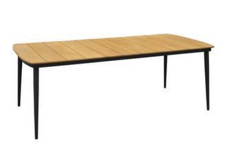 Table Neuvic 208 cm, plateau Teck