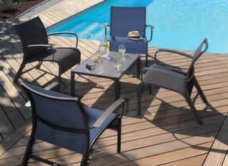 Ensemble détente Linéa (4 fauteuils)