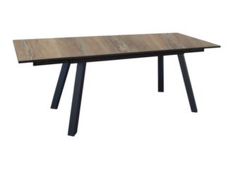 Table Agra double allonge plateau HPL