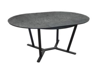 Table de jardin extensible Valenza 125/175 cm, plateau SPC - Proloisirs