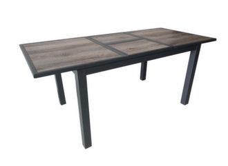 Table de jardin extensible Genes 160/220 cm, plateau SPC - Proloisirs