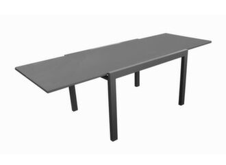 Table Eloïse 200/300 cm, plateau verre